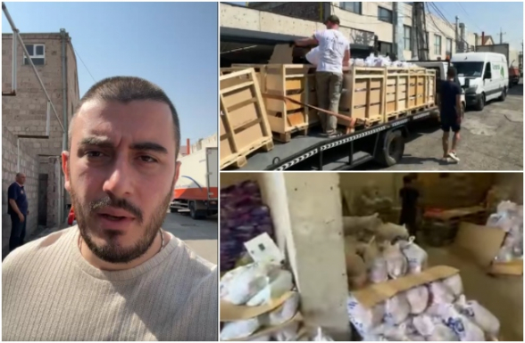 Гуманитарная помощь из РФ семьям насильственно перемещённым из Арцаха – Самвел Акопян (видео)